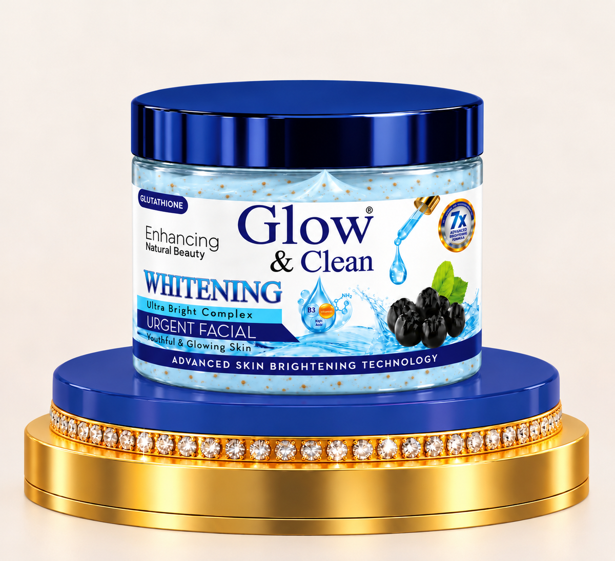 GLOW & CLEAN Whitening Urgent Facial