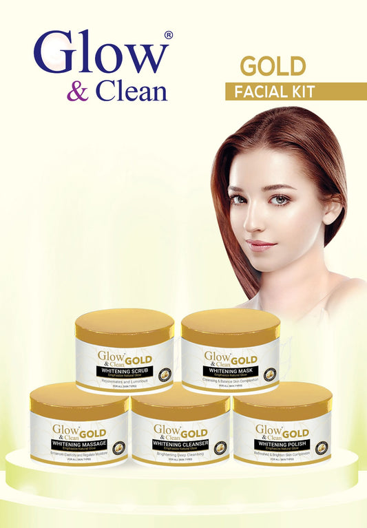 Glow & Clean 5 Step Facial Gold 300 ML