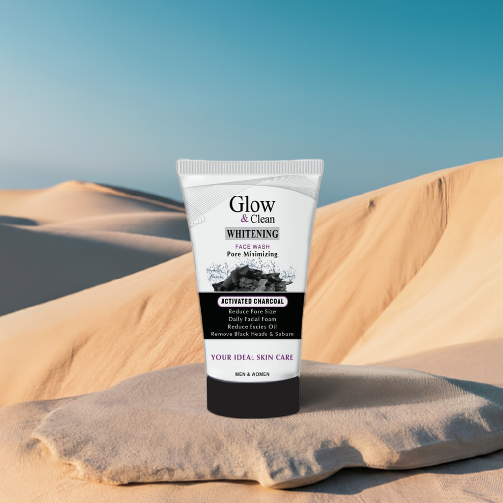 Glow & clean Charcoal face wash