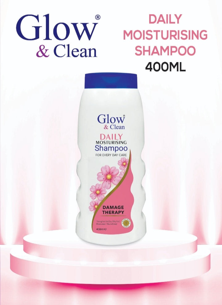 Glow & Clean Daily Moisturizing Shampoo 400ML
