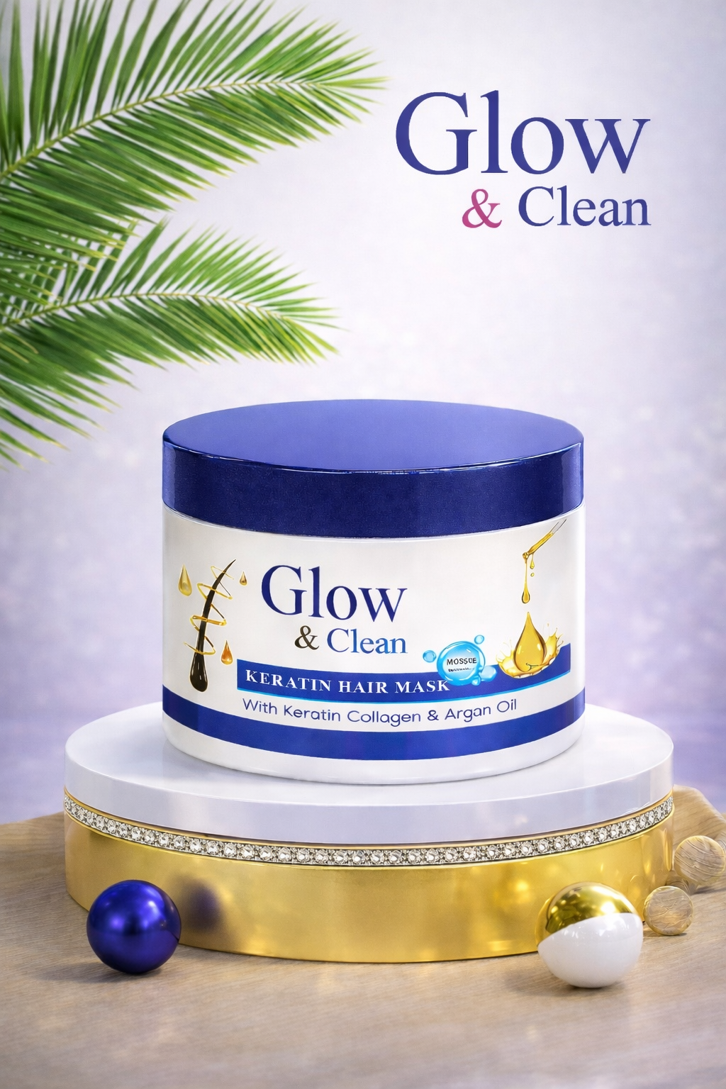 GLOW & CLEAN Keratin Hair Mask