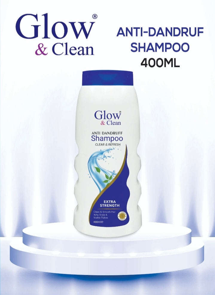 Glow & Clean Anti dandruff Shampoo 400ML
