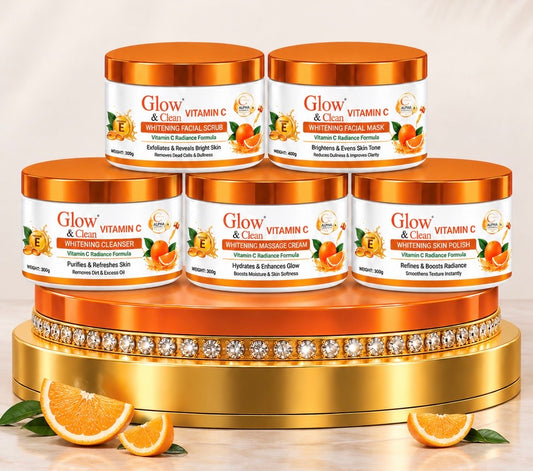 GLOW & CLEAN Vitamin C 5 Step Brightening Facial
