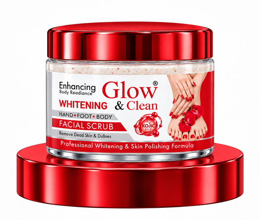 GLOW & CLEAN Hand Foot Body Facial Scrub