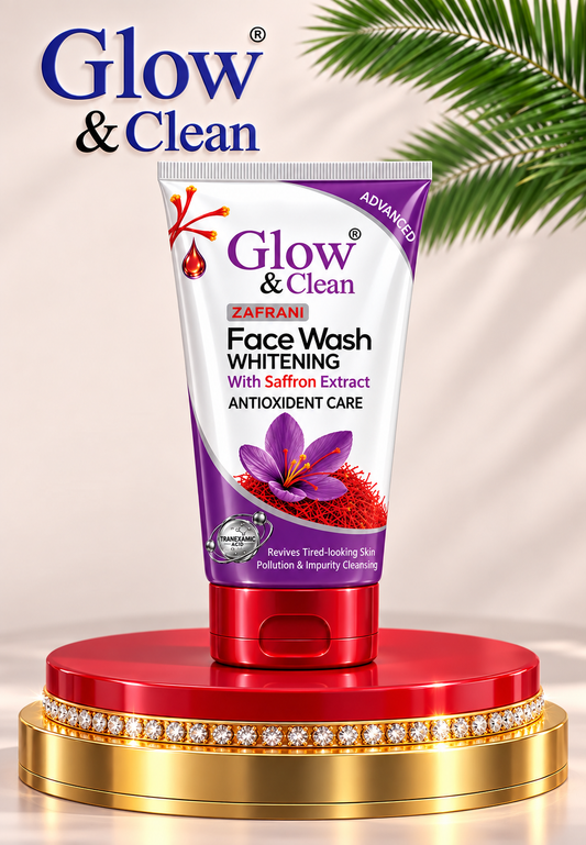 GLOW & CLEAN Whitening Zafrani Face Wash