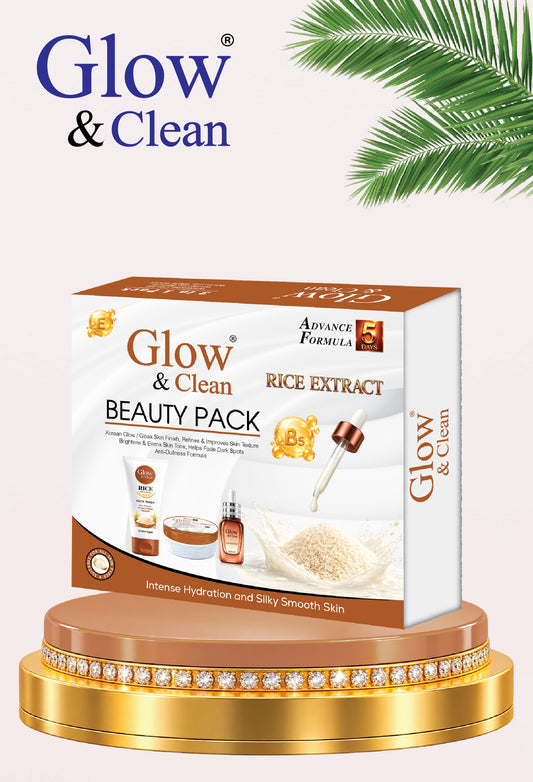 Glow & Clean Rice Extract 3 In 1 Beauty Pack