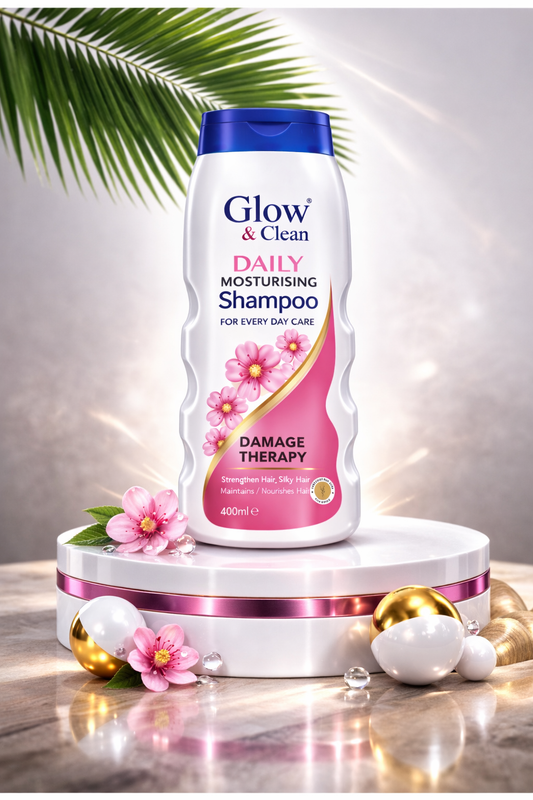 GLOW & CLEAN Daily Moisturizing Shampoo 400ML