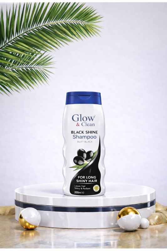 GLOW & CLEAN Black Shine Shampoo 200ML