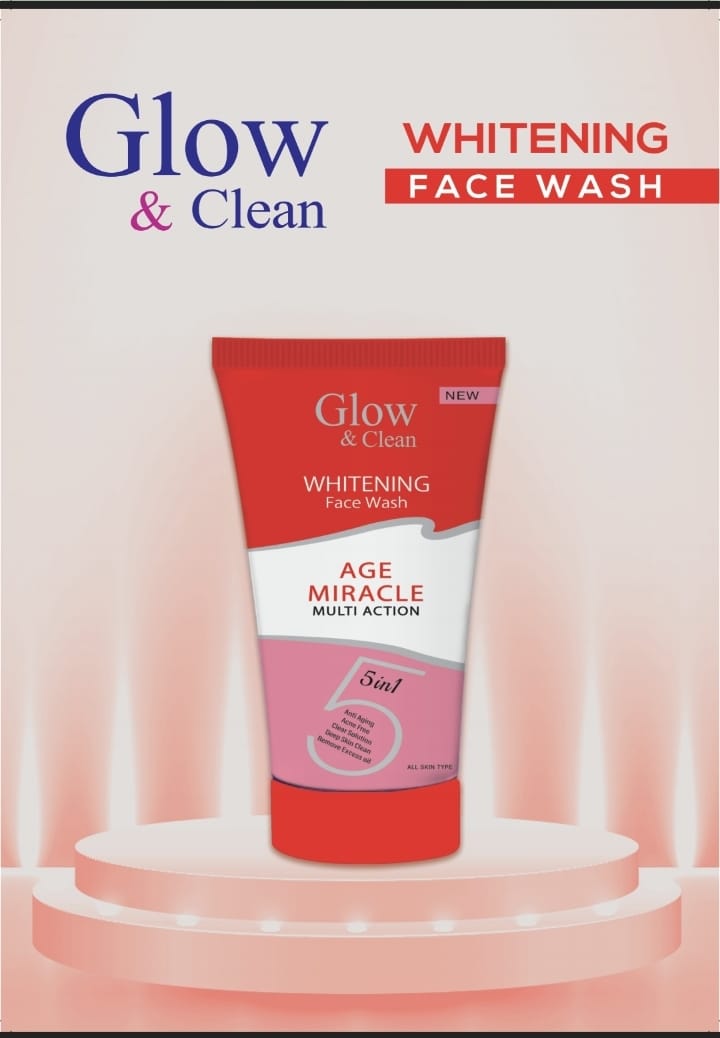 Glow & Clean age miracle face wash