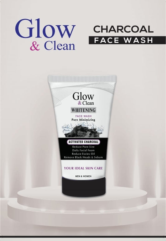Glow & clean Charcoal face wash