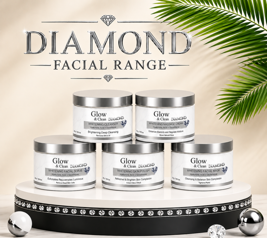 GLOW & CLEAN DIAMOND Glow 5 Step Whitening Facial