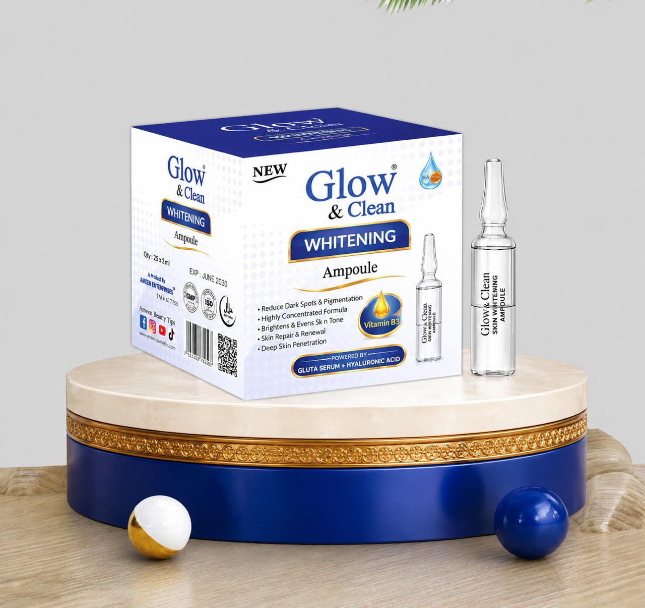 GLOW & CLEAN Skin Whitening Ampoule