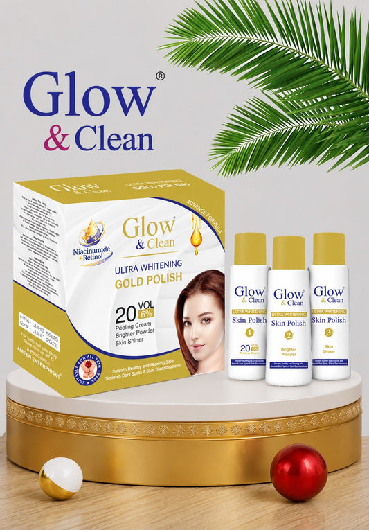 GLOW & CLEAN Whitening Gold Skin Polish