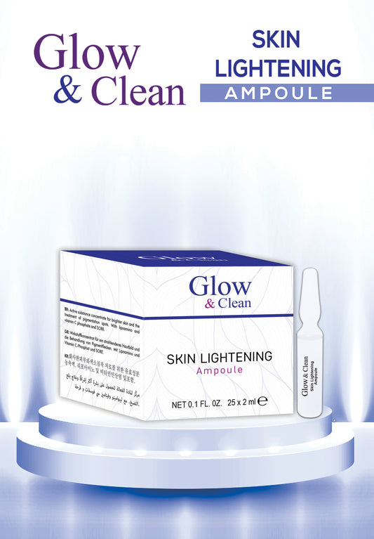 Glow & Clean Ampoules Skin Lightening 25 pcs Box