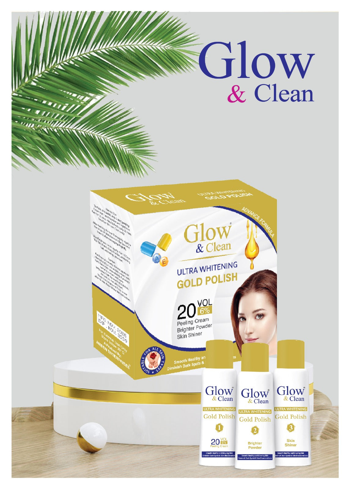 Glow & Clean Gold Skin Polish