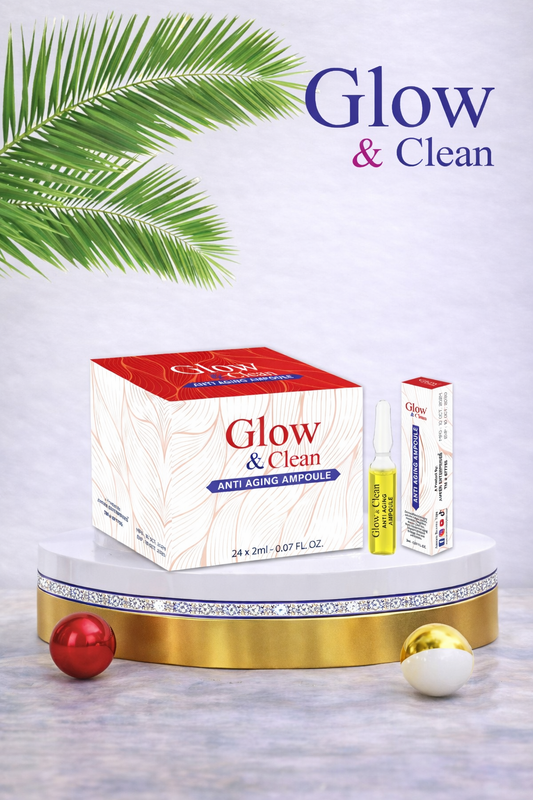 Glow & Clean Anti Aging Ampoule 24Pcs
