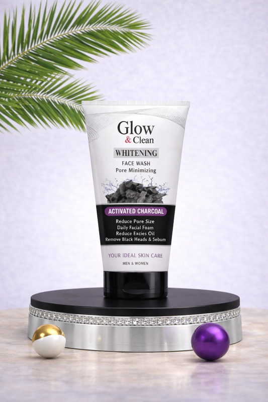 Glow & clean Charcoal face wash