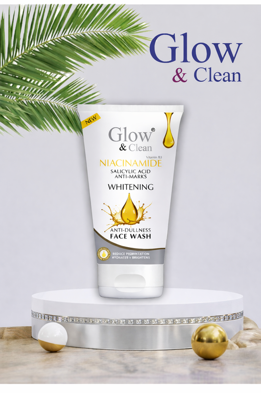GLOW & CLEAN Whitening Niacinamide Face Wash