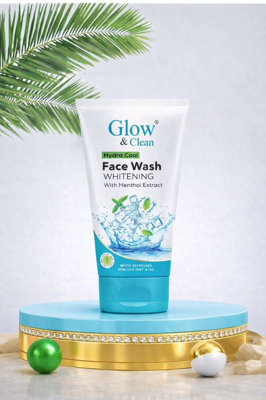 GLOW & CLEAN Whitening Ice cool Face Wash