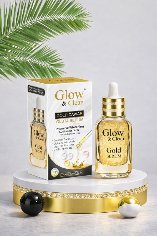 GLOW & CLEAN Whitening Gold Gluta Serum