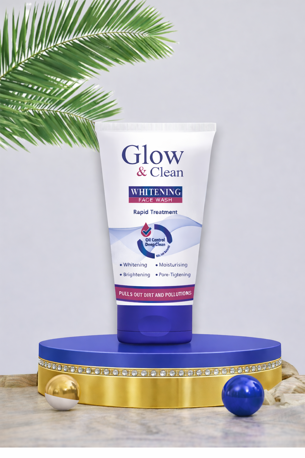 GLOW & CLEAN  Whitening Face Wash