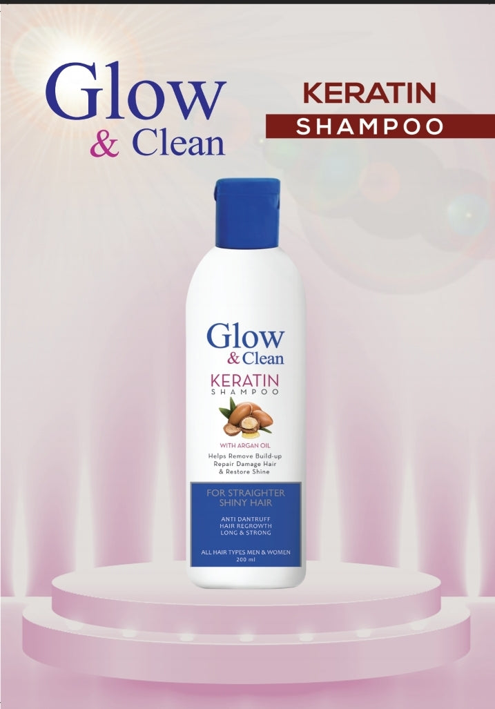 Glow & Clean Keratin Shampoo