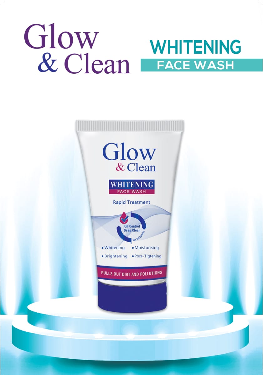 Whitening face wash