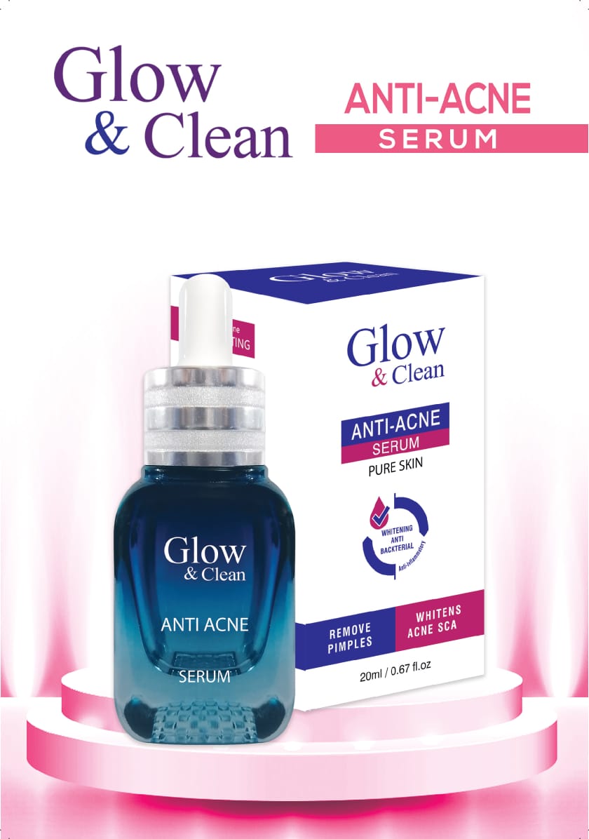 GLOW & CLEAN Anti Acne Serum – Clear Skin Solution – Glow & Clean ...